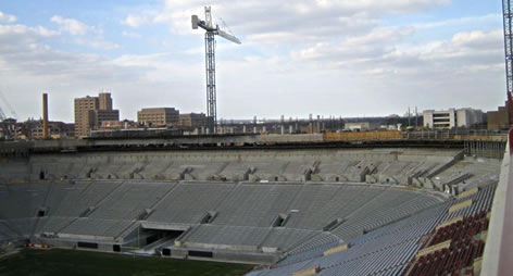 DKR-Memorial Stadium construction photos