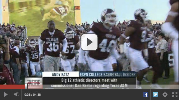 Texas A&M Closer to Withdrawing From Big 12