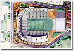 Future expansion of Texas Memorial Stadium