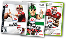 Win NCAA Football 09 for the PS3, Wii, or Xbox 360