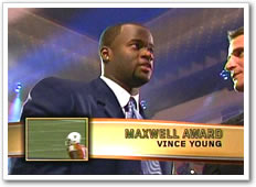Vince Young wins the Maxwell Award