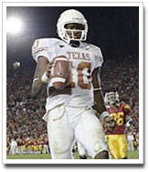 Vince Young runs for a TD against USC
