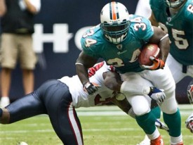 Ricky Williams had his first TD of 2008