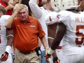 Mack Brown looking for answers against OU.