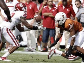 This year's OU game quickly slipped away from Mike Davis and Texas.