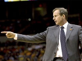 Rick Barnes has his work cut out for him in the East bracket. (TexasSports.com)