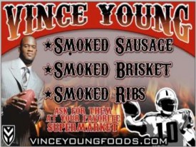 Get your Vince Young sausage